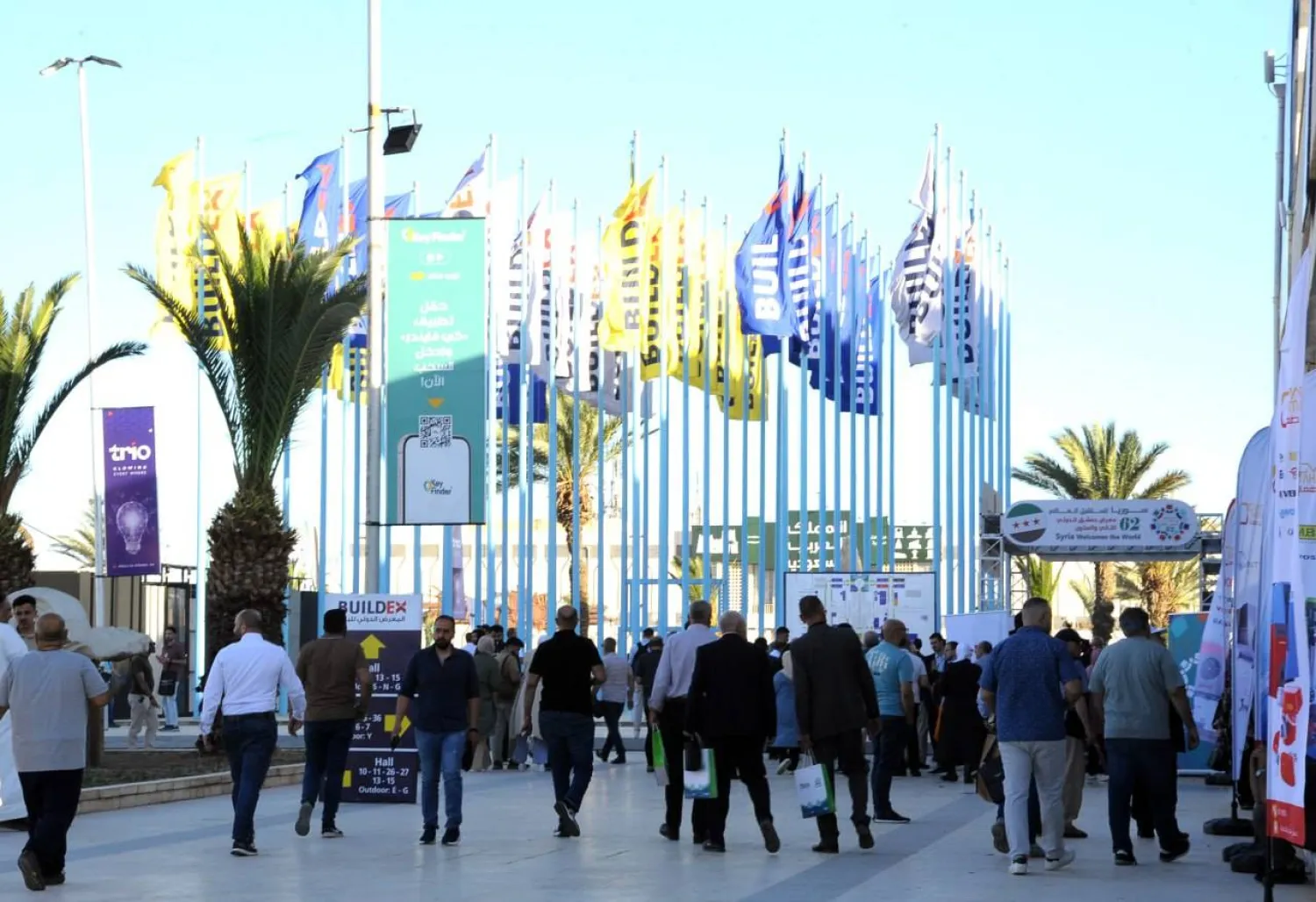 Asharq Al-Awsat: Buildex Exhibition Reveals Strong Regional and International Interest in Syria’s Reconstruction